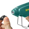 Пистолет клеевой (термоклеящий) "PRO", KRAFTOOL 06843-220-12, эл, двухкомп корпус, рабоч темп 193град, выход клея 1,2кг/час, d=12мм, 220Вт 06843-220-12 купить в Тюмени
