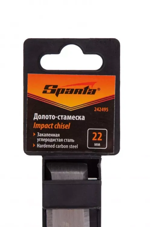 Долото-стамеска 22 мм, деревянная рукоятка// Sparta 242495 купить в Тюмени