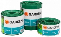 Бордюр зеленый 15 см, длина 9 м GARDENA