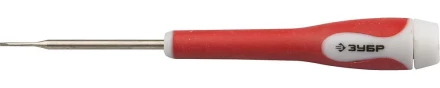 Отвертка ЗУБР &quot;МАСТЕР&quot; для точных работ, Сr-V, SL 1,2 х 50мм 25641-1.2 купить в Тюмени