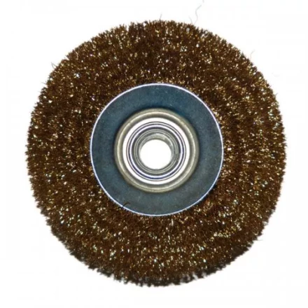 Щетка для УШМ М14/100 мм выгнутая сталь прямая Энкор 51561 купить в Тюмени