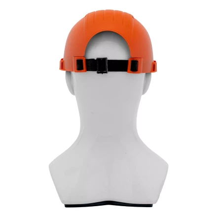 Каскетка защитная &quot;Стиль&quot;, пластиковая, оранжевая Сибртех 89169 купить в Тюмени