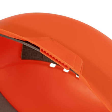 Каскетка защитная &quot;Стиль&quot;, пластиковая, оранжевая Сибртех 89169 купить в Тюмени