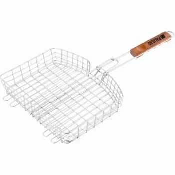 Решетка гриль 305х235*55мм объемная хромир PALISAD Camping 69559 купить в Тюмени