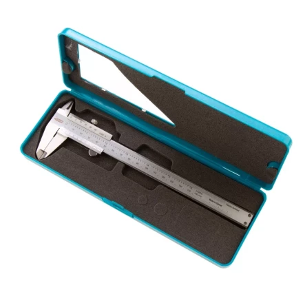 Штангенциркуль, 150 мм, 0.02 мм, нержавеющая сталь, с глубиномером Gross 31670 купить в Тюмени