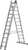 Лестницы алюминиевые трехсекционные серия ЭКСПЕРТ купить в Тюмени