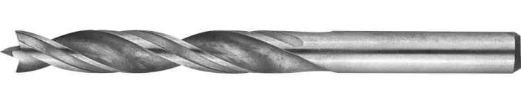 Сверло по дереву, двухленточное, спиральное, KRAFTOOL 29400-117-08, d=8x117мм 29400-117-08 купить в Тюмени