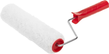 Валик ЗУБР &quot;МАСТЕР&quot; &quot;ВИТЕКС&quot;, полиэстер 15мм, быстросъемный, ручка 6мм, d=40/240мм 03111-24_z02 купить в Тюмени