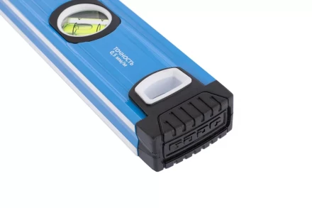 Уровень алюминиевый 800 мм профиль 1.6 мм фрезерованный ударопрочные заглушки 3 глазка БАРС 34424 купить в Тюмени