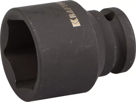 Торцовая головка KRAFTOOL &quot;INDUSTRIE QUALITAT&quot; ударная (1/2&quot;), FLANK, Cr-Mo, фосфатированная, 32 мм 27940-32_z01 купить в Тюмени