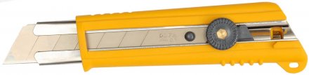 Нож OLFA с выдвижным лезвием, с противоскользящим покрытием, фиксатор, 25мм OL-NH-1 купить в Тюмени