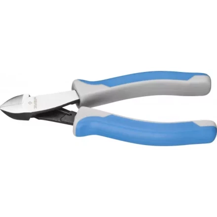 Бокорезы ЗУБР &quot;ПРОФЕССИОНАЛ&quot;, хромоникелевая сталь, двухкомпонентная рукоятка, рез заподлицо, 115мм 22173-6-11 купить в Тюмени