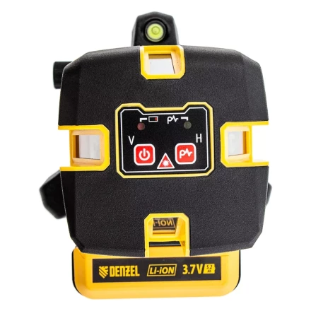 Лазерный уровень LX 05 Red, 20 м, 635 нм, аккумулятор Li 5200 mAh, резьба 5/8&quot; Denzel 35071 купить в Тюмени