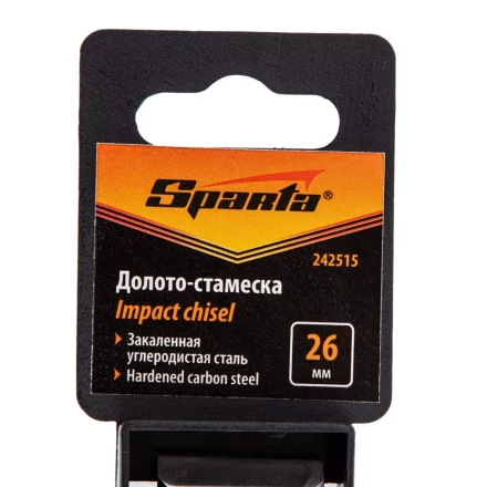 Долото-стамеска 26 мм, деревянная рукоятка// Sparta 242515 купить в Тюмени
