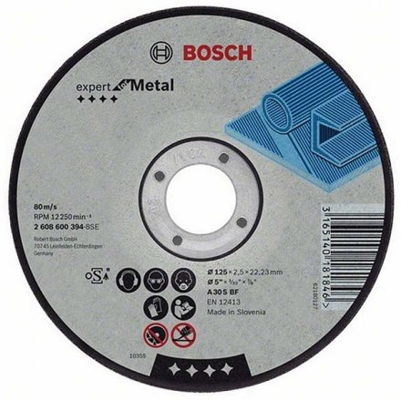 Диск отрезной 355х3.1х25.4 мм по металлу (BOSCH) купить в Тюмени