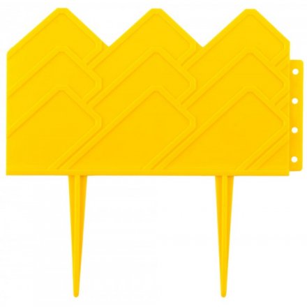Бордюр декоративный GRINDA для клумб, 14х310см, желтый 422221-Y купить в Тюмени
