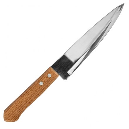 Нож поварской  310 мм, лезвие 180 мм, деревянная рукоятка// Hausman 79161 купить в Тюмени
