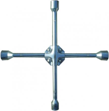 Ключ-крест баллонный 17 х 19 х 21 х 22 мм усиленный толщина 16 мм MATRIX PROFESSIONAL 14244 купить в Тюмени