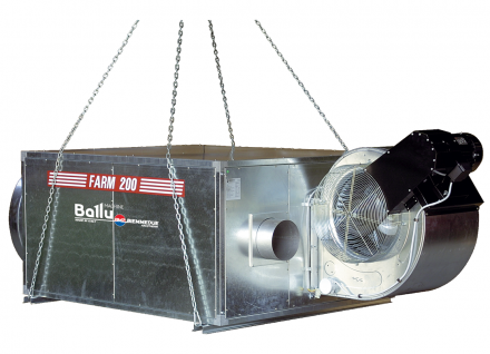 Подвесной дизельный теплогенератор BALLU FARM 115 M/С oil купить в Тюмени