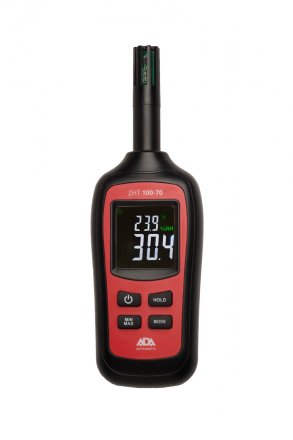 Измеритель влажности и температуры бесконтактный   ZHT 100-70 термогигрометр ADA купить в Тюмени