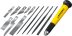 Набор STAYER Нож “MASTER” для точных работ в комплекте с лезвиями различной формы и надфилями, в чехле,38 предметов 09145-H38 купить в Тюмени