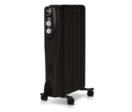 Маслянный радиатор обогреватель электрический BALLU Classic black BOH/CL-09BRN 2000 купить в Тюмени