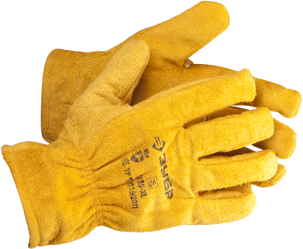 Перчатки кожаные рабочие серия МАСТЕР купить в Тюмени