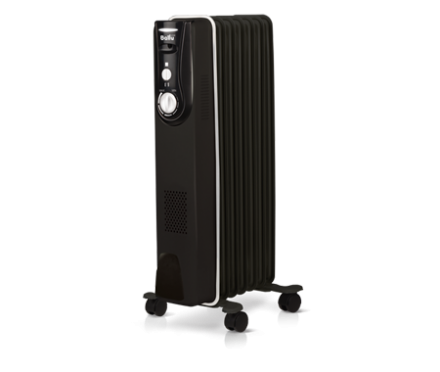 Маслянный радиатор обогреватель электрический BALLU Modern BOH/MD-07BB 1500 купить в Тюмени