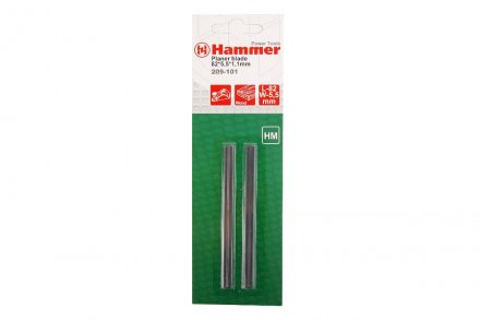 Ножи для рубанка HAMMER 82мм (Flex 209-101) купить в Тюмени