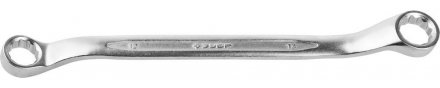 Ключ ЗУБР &quot;ПРОФИ&quot; гаечный накидной изогнутый, Cr-V сталь, хромированный, 12х13мм 27132-12-13 купить в Тюмени