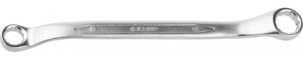 Ключ ЗУБР &quot;ПРОФИ&quot; гаечный накидной изогнутый, Cr-V сталь, хромированный, 10х12мм 27132-10-12 купить в Тюмени