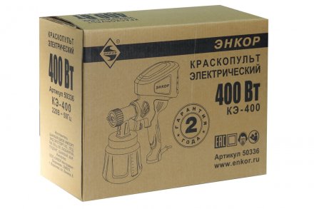 Краскораспылитель КЭ-400 Энкор 50336 купить в Тюмени